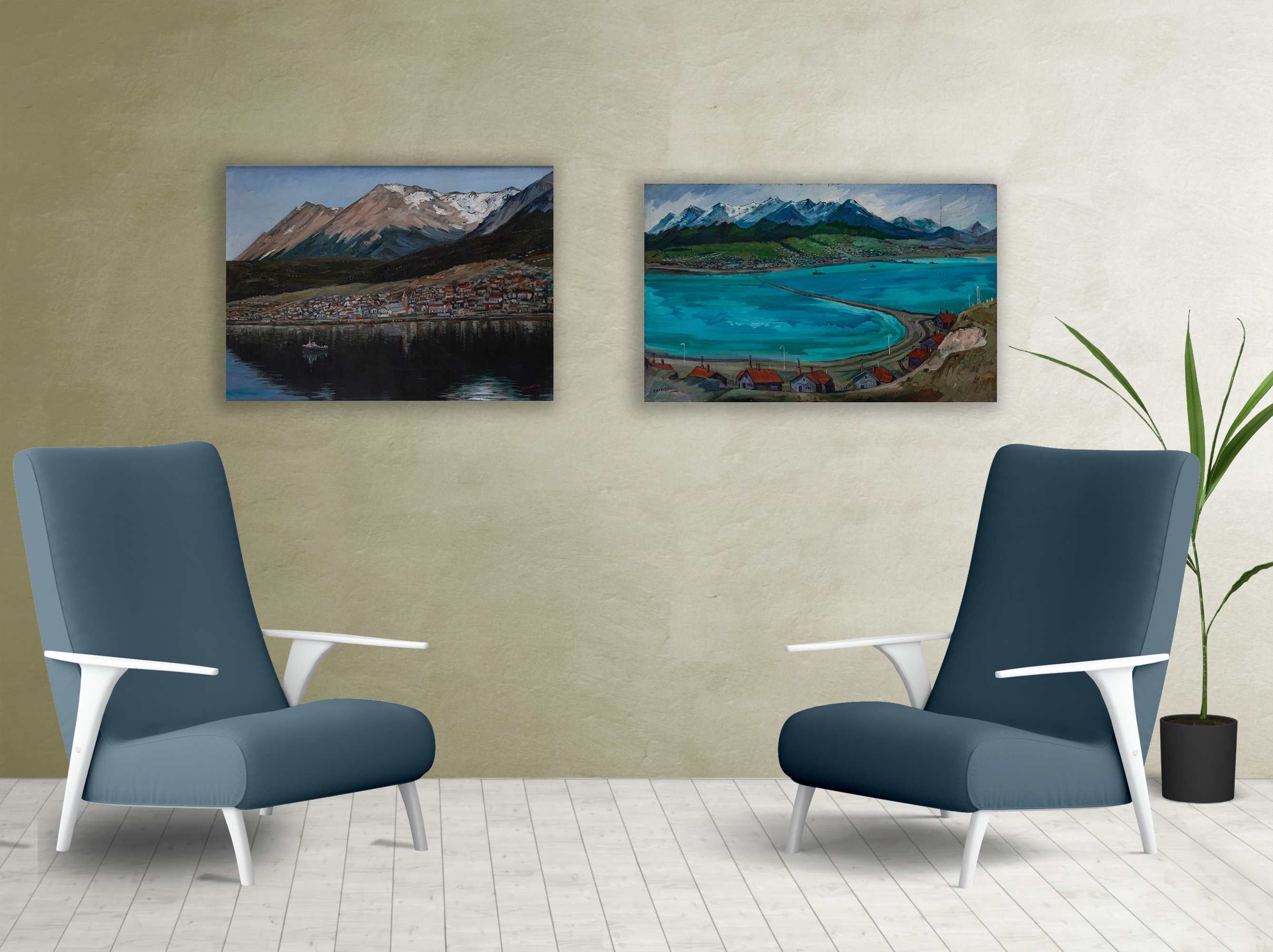 Living cuadro Malvinas 7